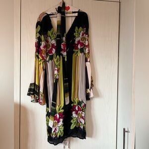 Nicole Miller Artelier smock dress, size small, longsleeve